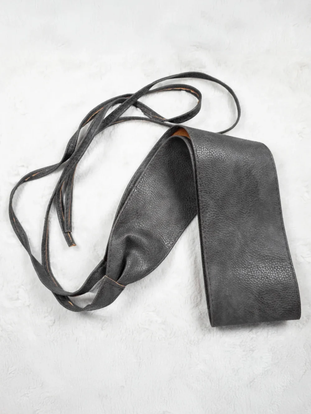 pasek damski wiązany eco skóra fango 250 cm